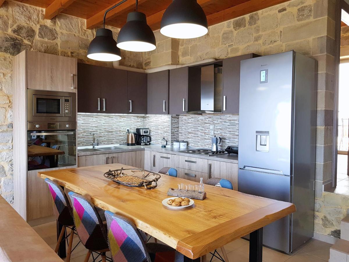 New Villa Kalimera, View To Falasarna Beach Plátanos エクステリア 写真