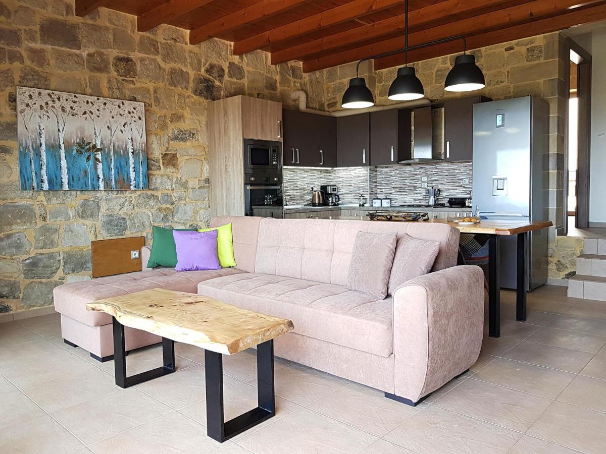 New Villa Kalimera, View To Falasarna Beach Plátanos エクステリア 写真