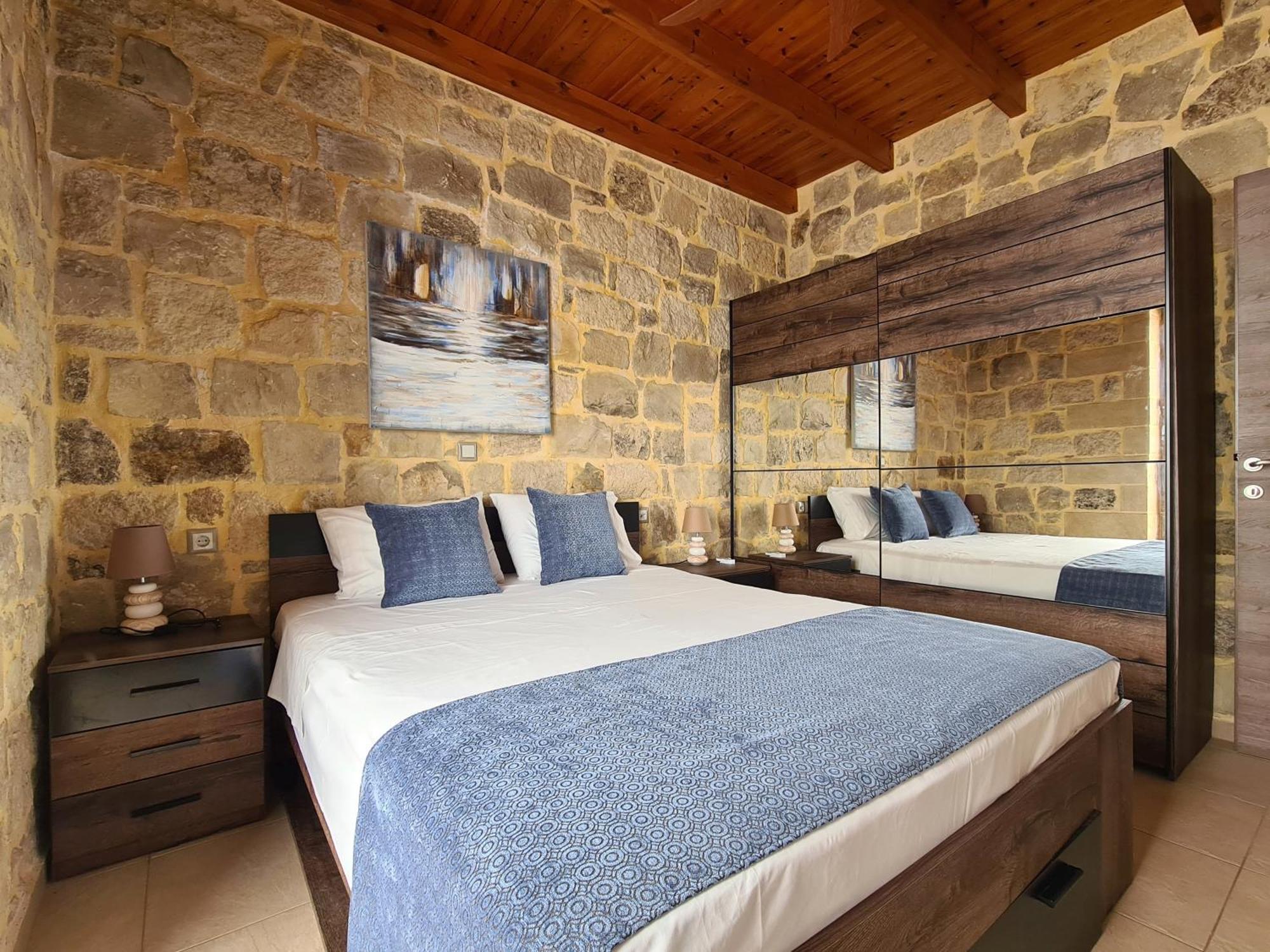 New Villa Kalimera, View To Falasarna Beach Plátanos エクステリア 写真